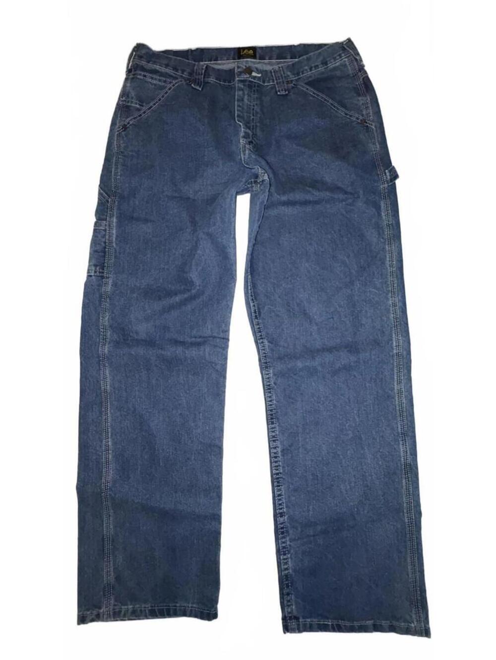 Men's -Lee- Carpenter Jeans, Size 34 X 30 Loose Fit